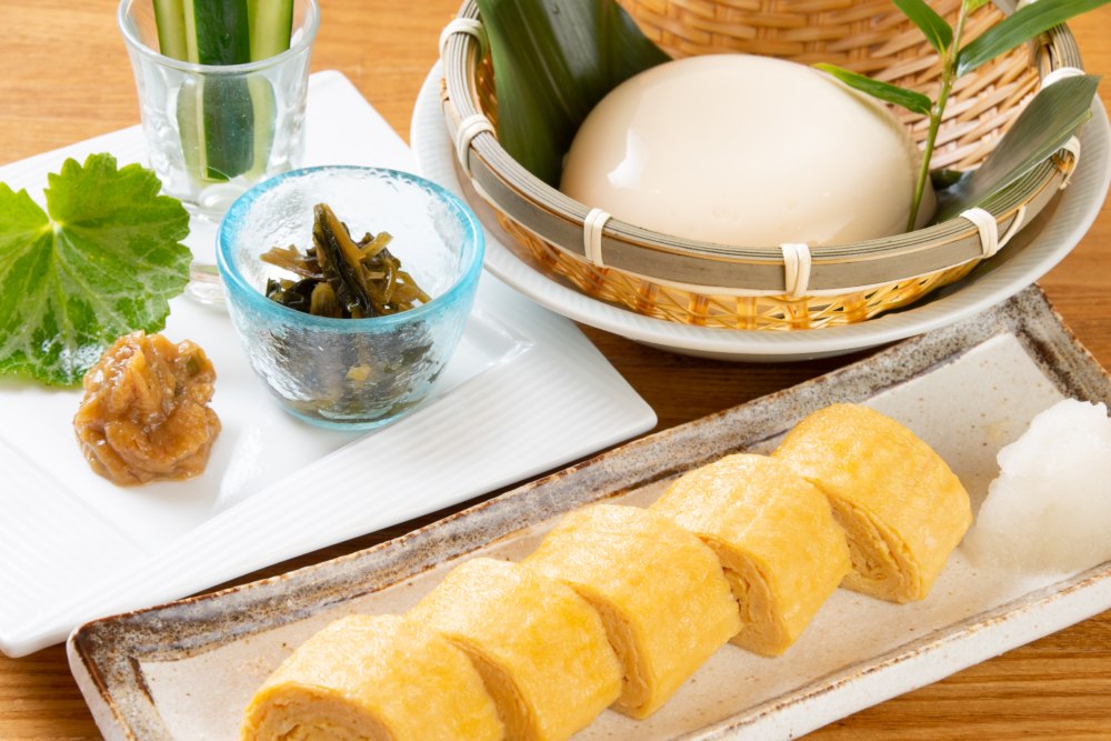 手造りざる豆富